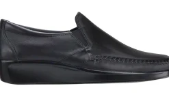 Best SAS Shoes Dream Black Leather Slip-On Loafer