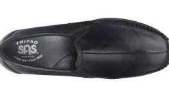Best SAS Shoes Dream Black Leather Slip-On Loafer