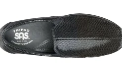 SAS Shoes Dream Black Snake Slip-On Loafer