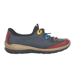 Sale Rieker Eagle Navy Slip-On Bungee Sneaker
