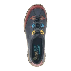 Sale Rieker Eagle Navy Slip-On Bungee Sneaker