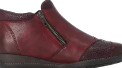New Rieker Eagle Wine Ankle Boot