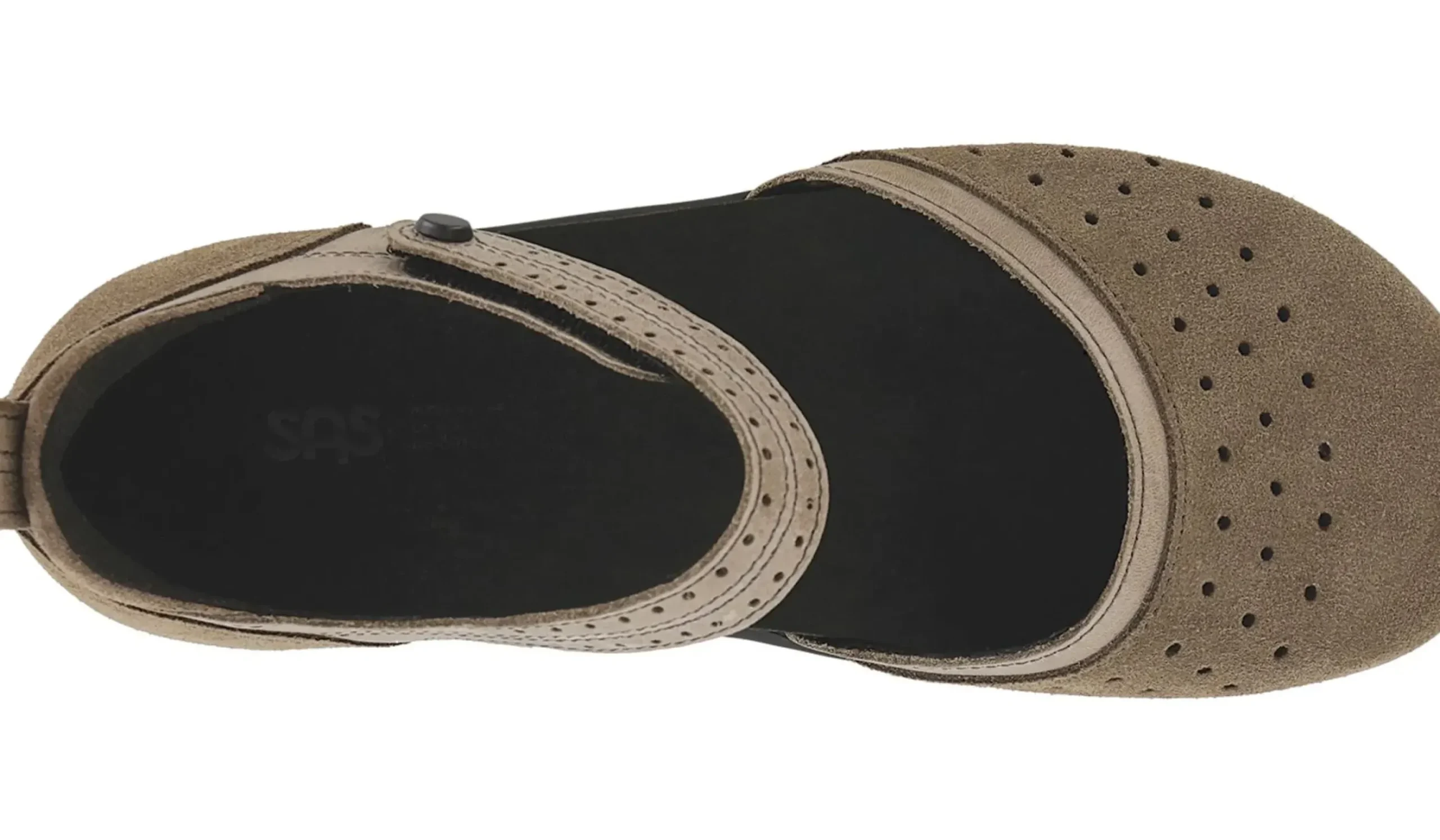 Clearance SAS Shoes Eden Birch Grey Mary Jane Sandal