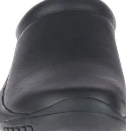 Merrell Encore Gust 2 Black Leather Wide Width Clog