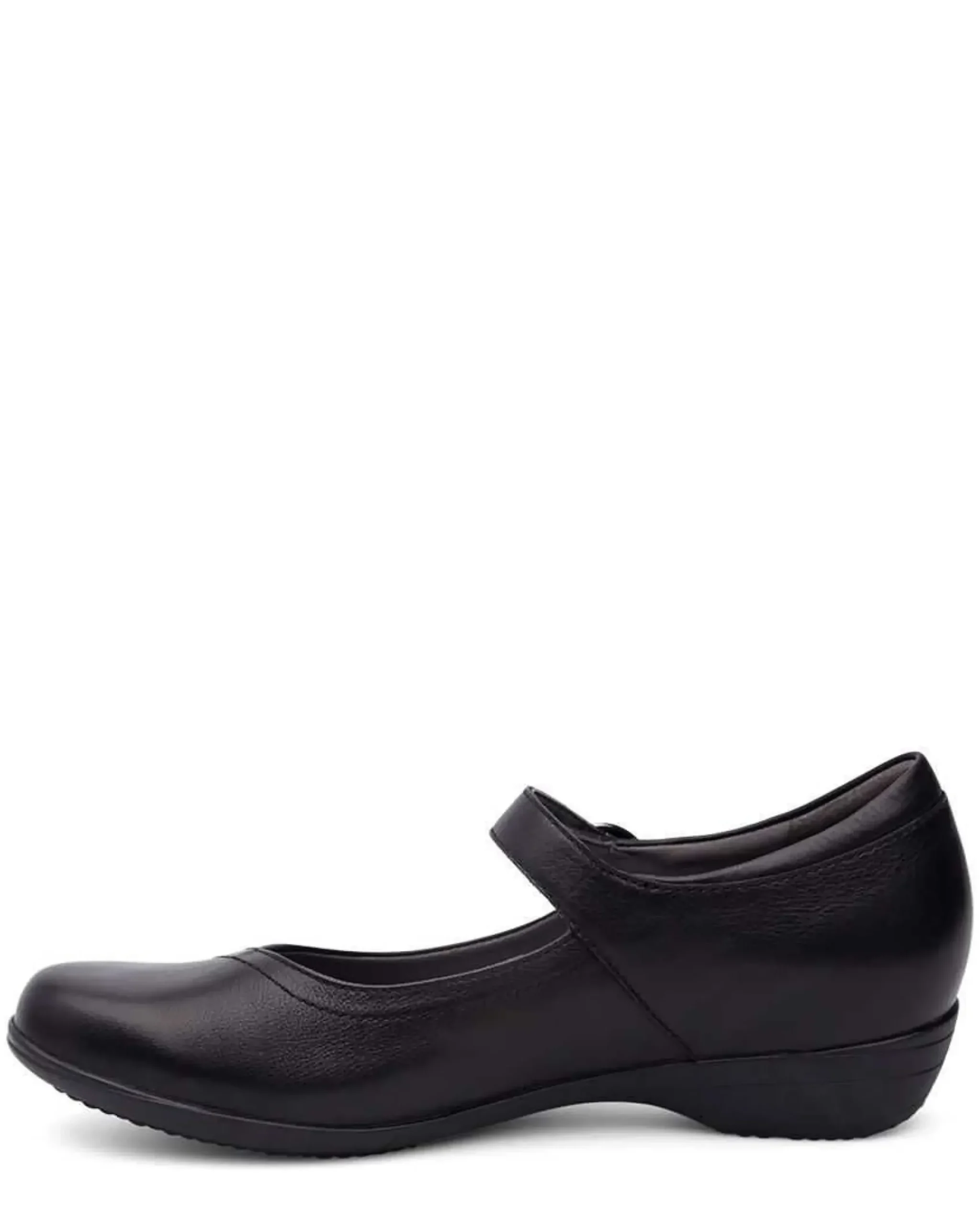 Outlet Dansko Fawna Black Leather Mary Jane