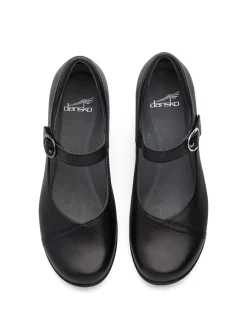 Outlet Dansko Fawna Black Leather Mary Jane