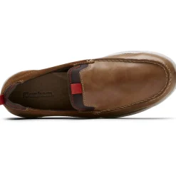 Clearance Dunham Fitsmart Tan Leather Loafer