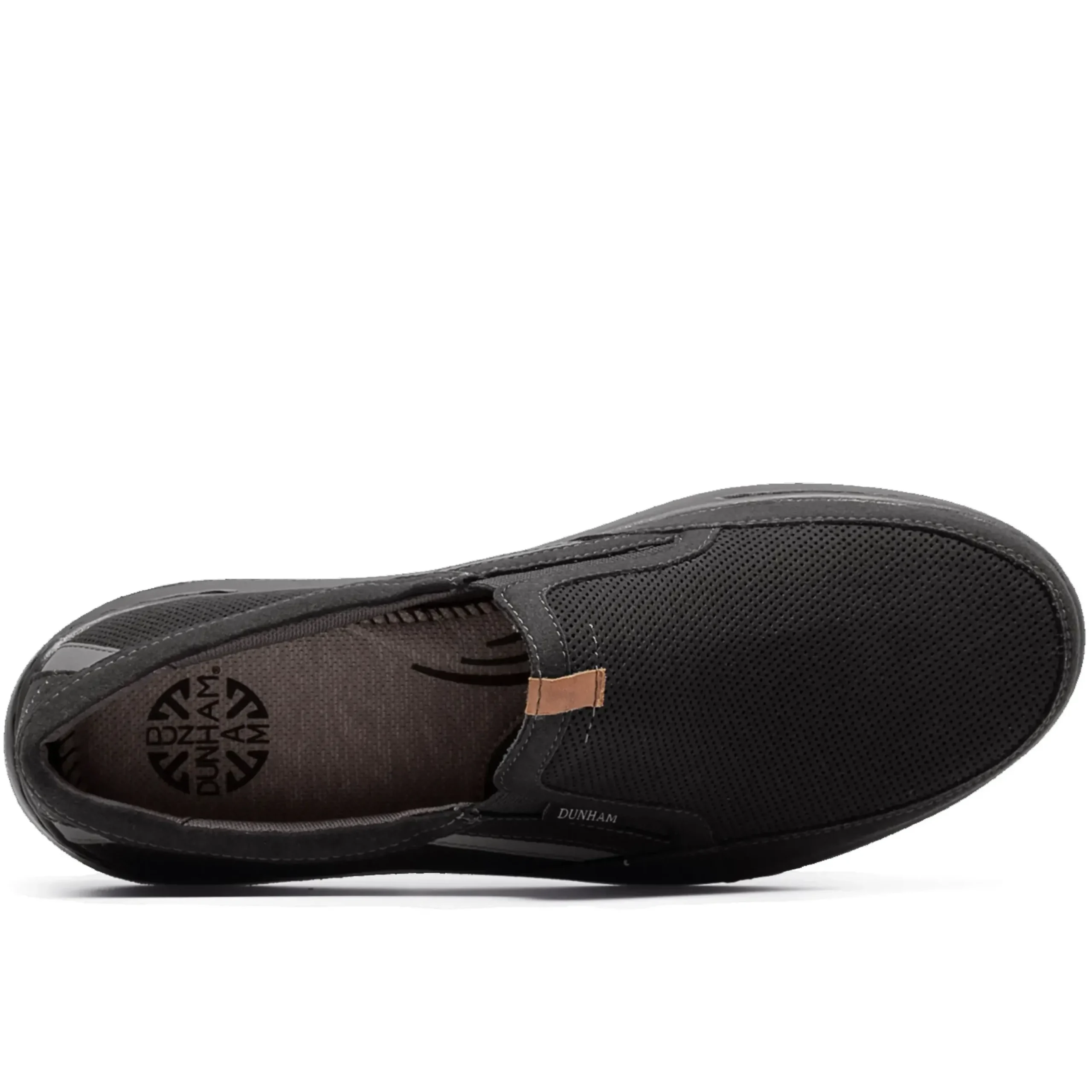 Online Dunham Fitsync Black Slip-On Loafer