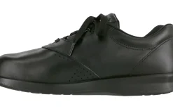 New SAS Shoes Freetime Black Leather Walking Shoe