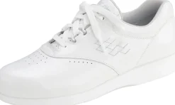 Discount SAS Shoes Freetime White Leather Walking Shoe