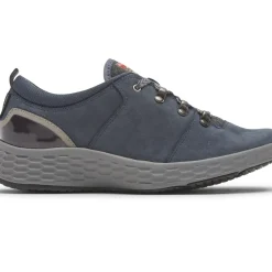 Rockport Fresh Explore Navy Blue Waterproof Lace-Up Sneaker