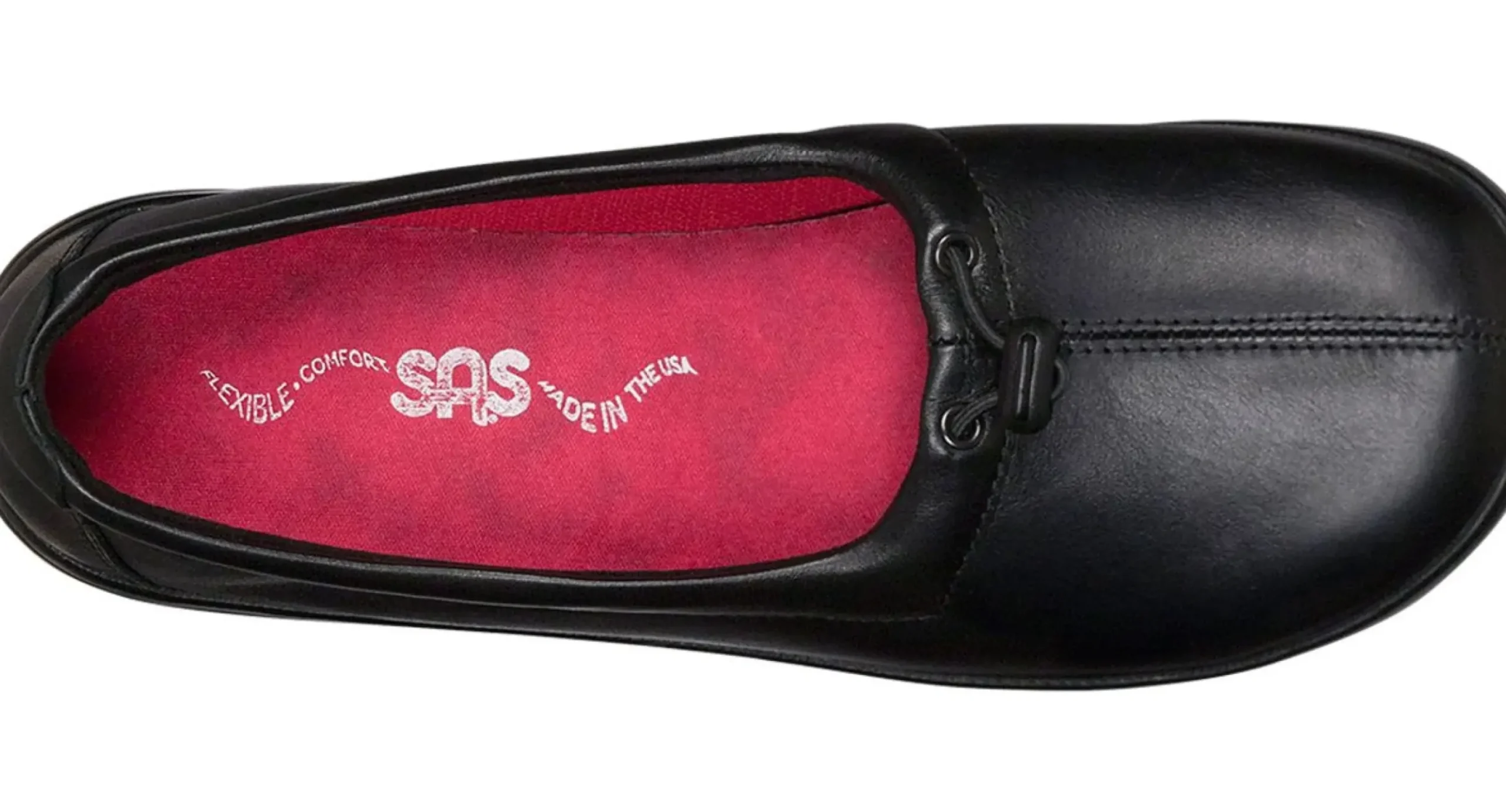Best SAS Shoes Funk Active Black Slip-On Loafer