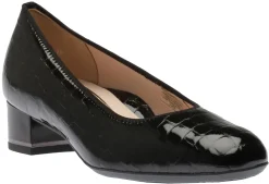 New Ara Gabrielle Black Croc