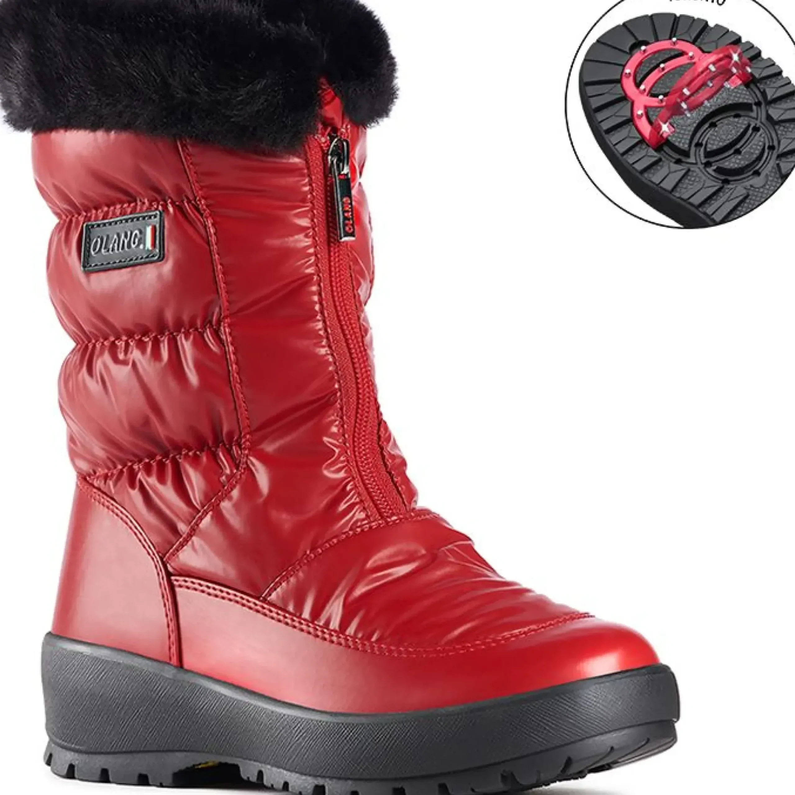 Best Olang Gemma Red Winter Boot