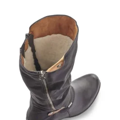 Discount Rieker Genf Black Ruched Tall Winter Boot