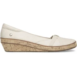 Best Grasshoppers Gigi Metallic Linen Wedge Loafer