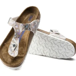 Best Birkenstock Gizeh Birko-Flor Floral Rose Thong Sandal