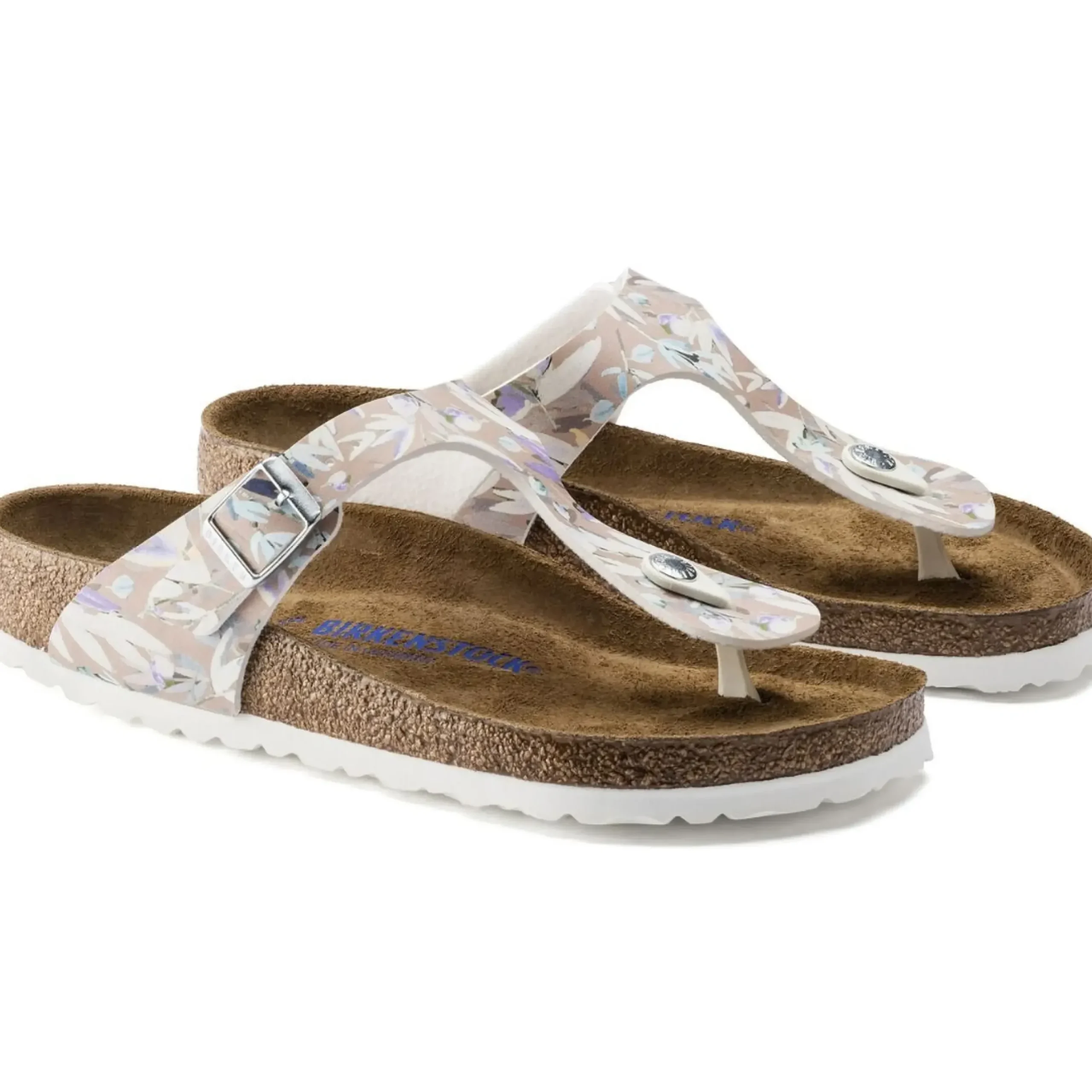 Best Birkenstock Gizeh Birko-Flor Floral Rose Thong Sandal