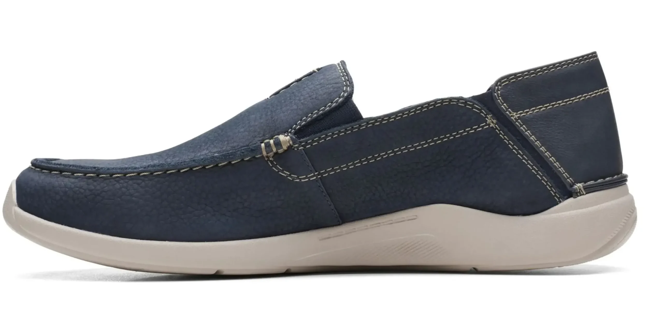 Sale Clarks Gorwin Step Navy Nb
