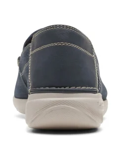Sale Clarks Gorwin Step Navy Nb