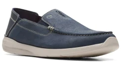 Sale Clarks Gorwin Step Navy Nb