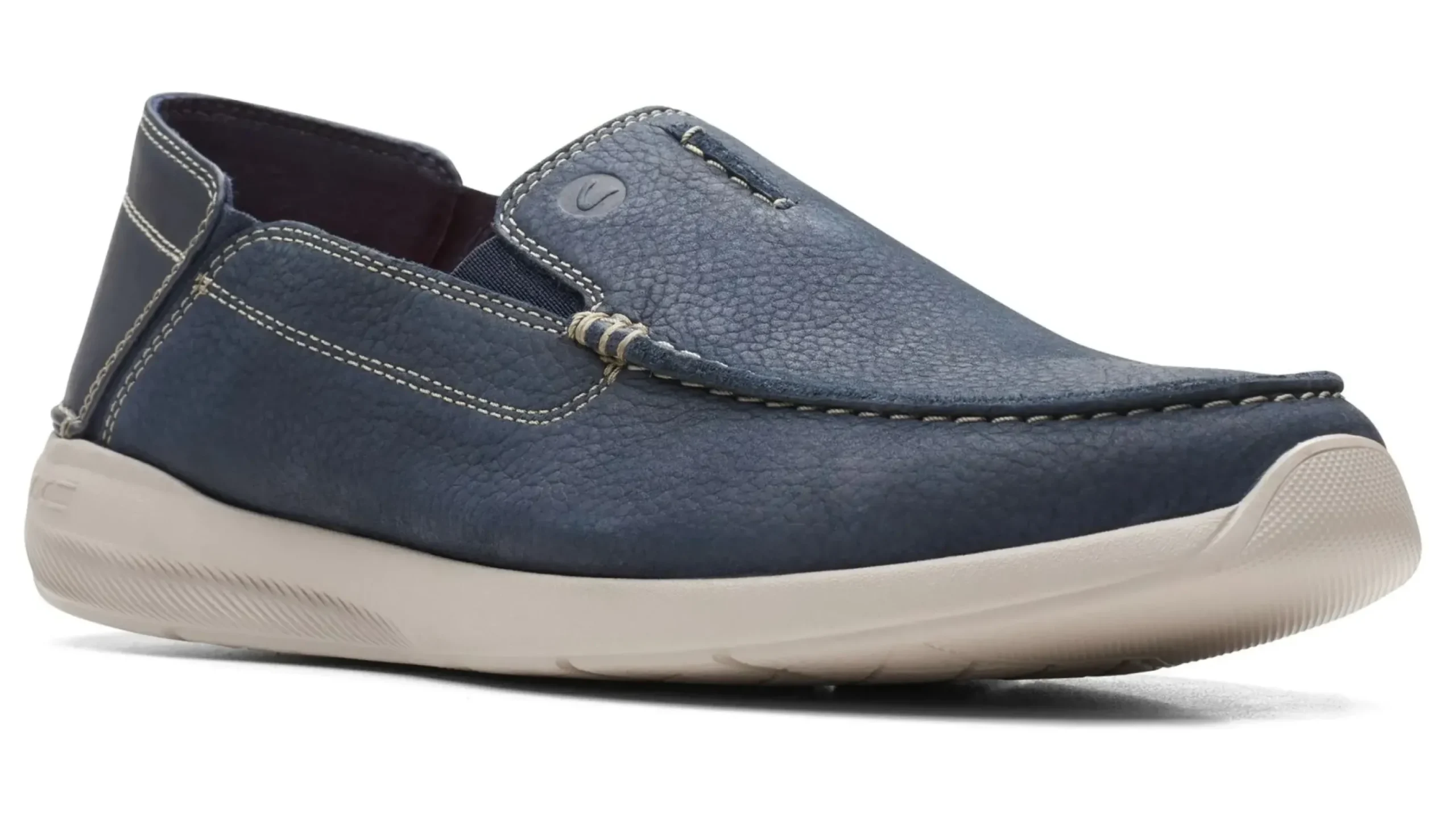 Sale Clarks Gorwin Step Navy Nb