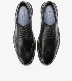Cole Haan Grand2Wing Tip Black