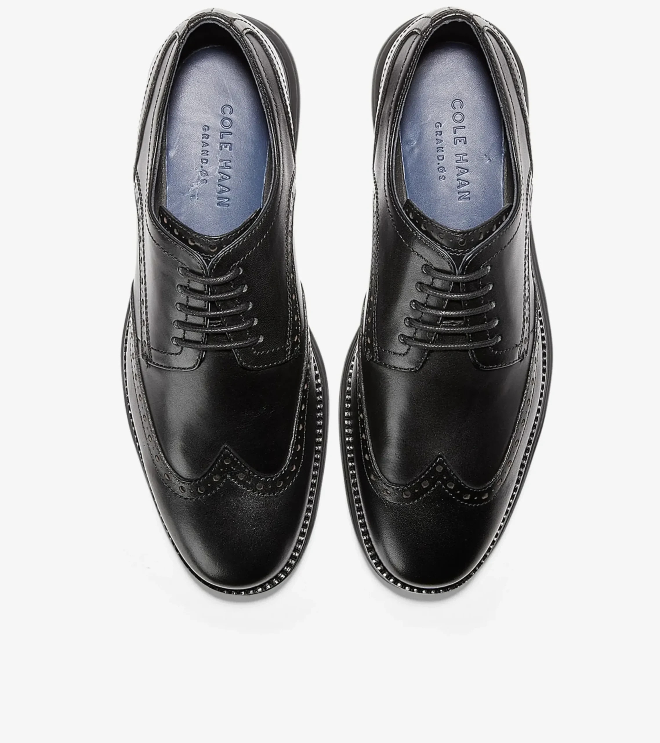 Cole Haan Grand2Wing Tip Black