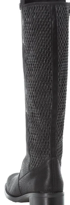 Rieker Greece Black Riding Boot