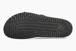Clearance Mephisto Harmony Black Leather Slide Sandal