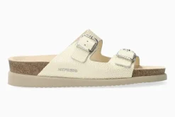 Outlet Mephisto Harmony Light Sand Condor Slide Sandal