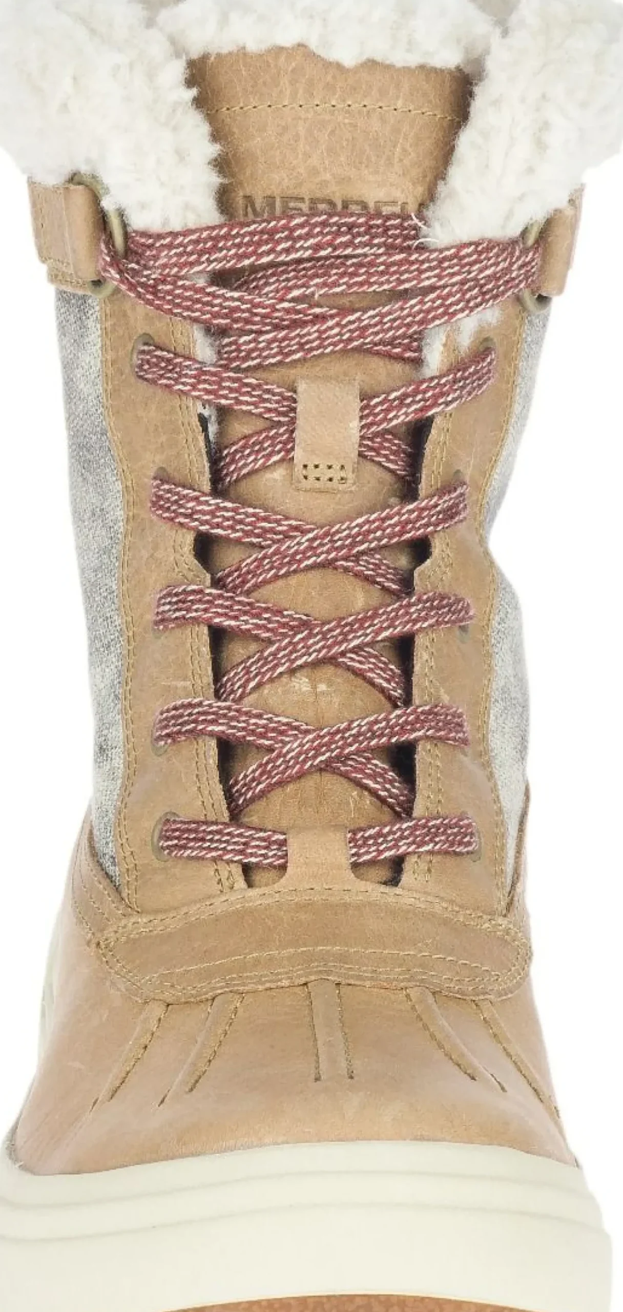 New Merrell Haven Mid Lace Polar Waterproof Camel Boot