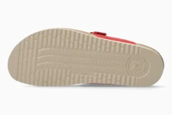 Discount Mephisto Helen Flower Red Thong Sandal