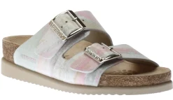 New Mephisto Hester Multicolour Pastel Slide Sandal