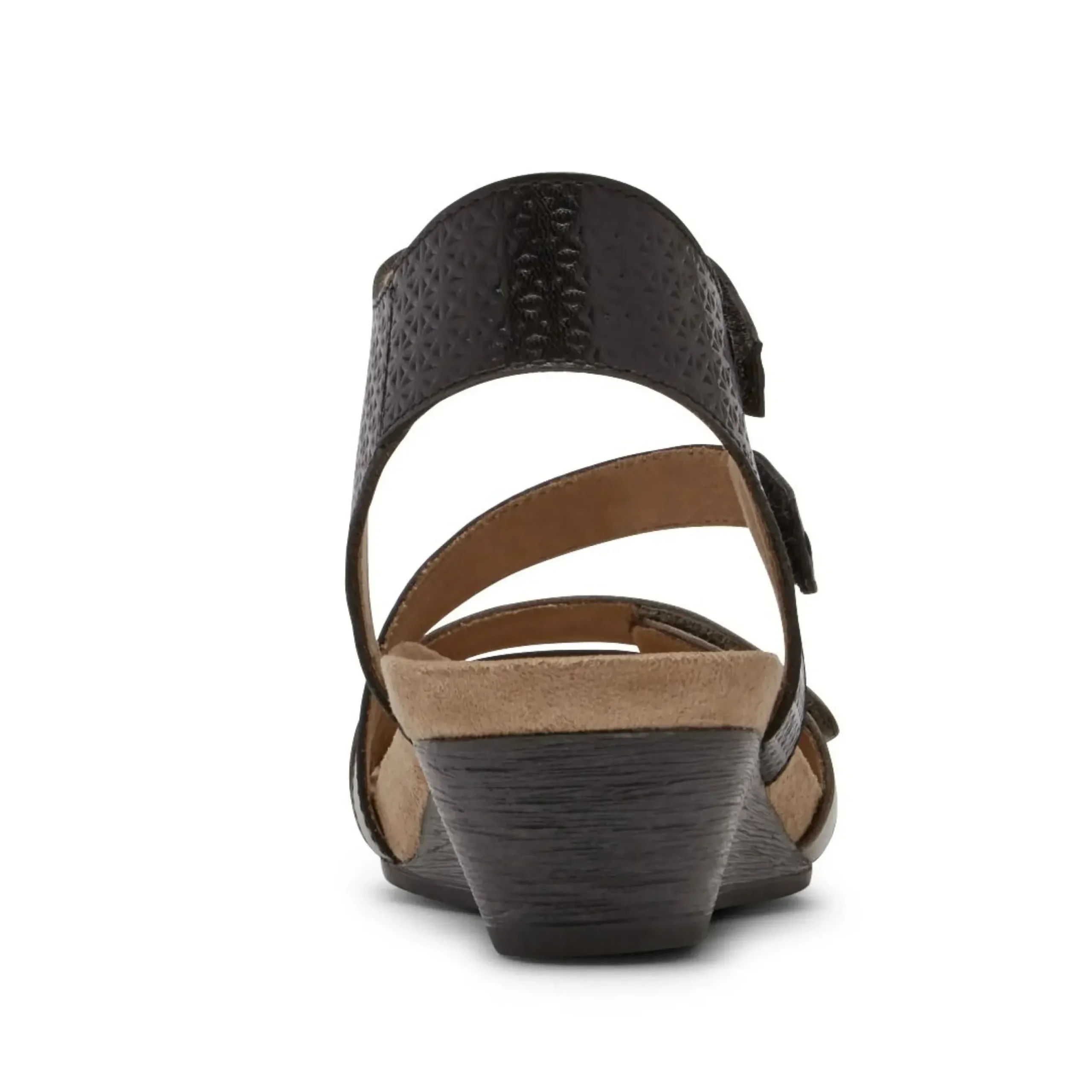 New Cobb Hill Hollywood 4-Strap Black Sandal