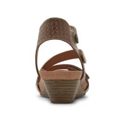 Sale Cobb Hill Hollywood 4-Strap Brown Sandal