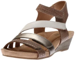 Sale Cobb Hill Hollywood 4-Strap Brown Sandal