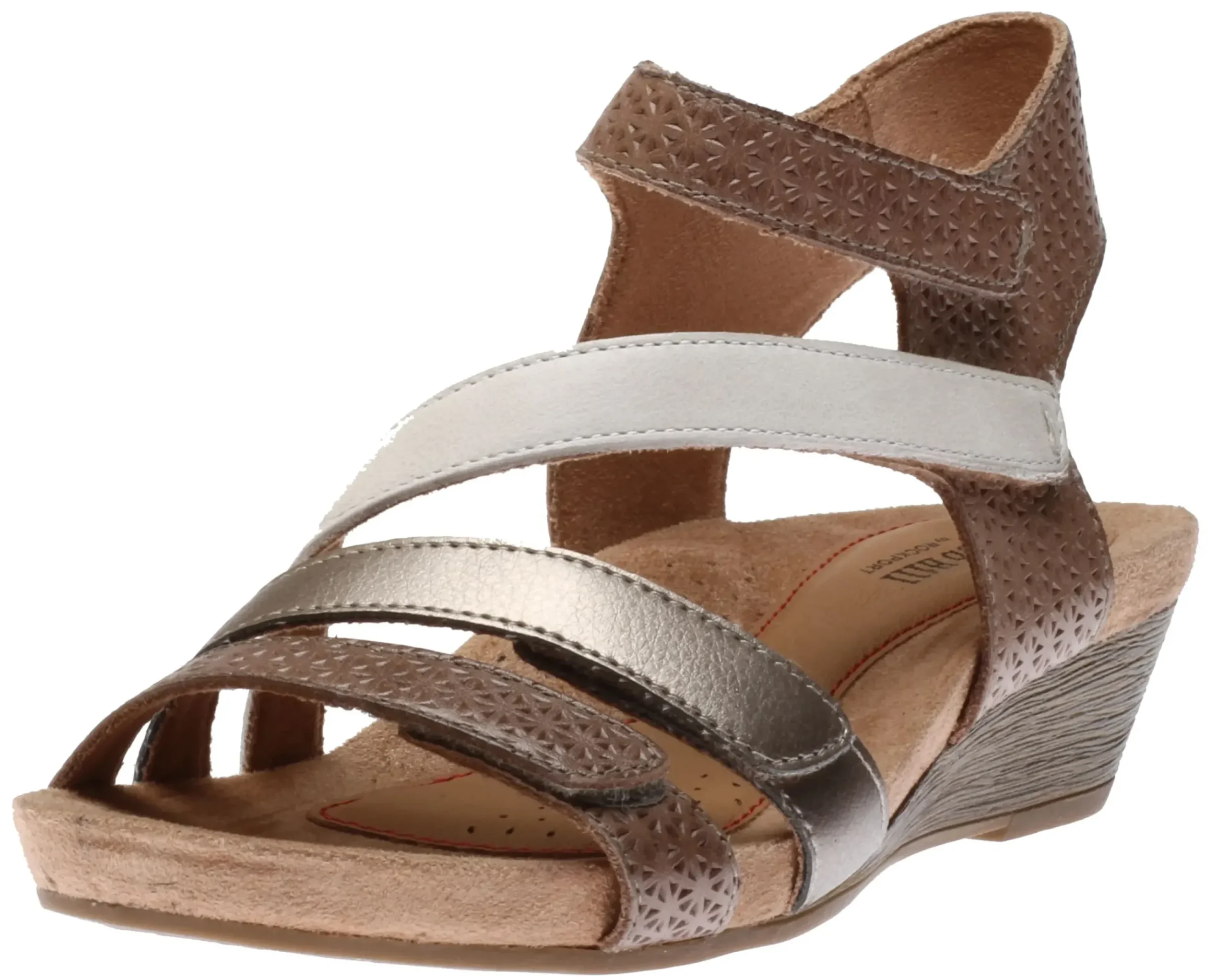Sale Cobb Hill Hollywood 4-Strap Brown Sandal