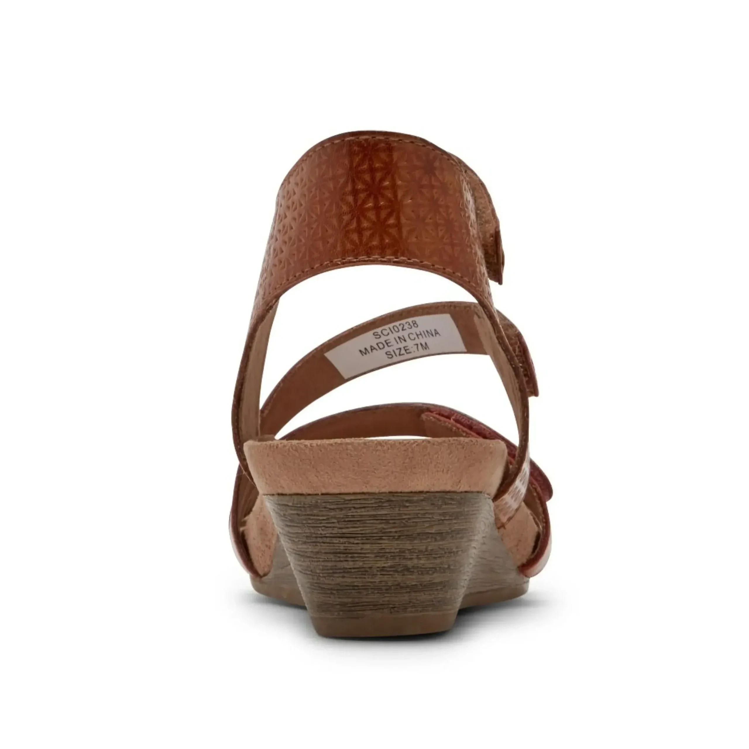 New Cobb Hill Hollywood 4-Strap Tan Sandal