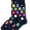 New Hotsox Men's Billiards Crew Socks