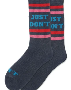 Sale Hotsox Women's Just Don'T Sport Crew Socks