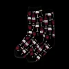Discount Hotsox Women's Wine Crew Socks