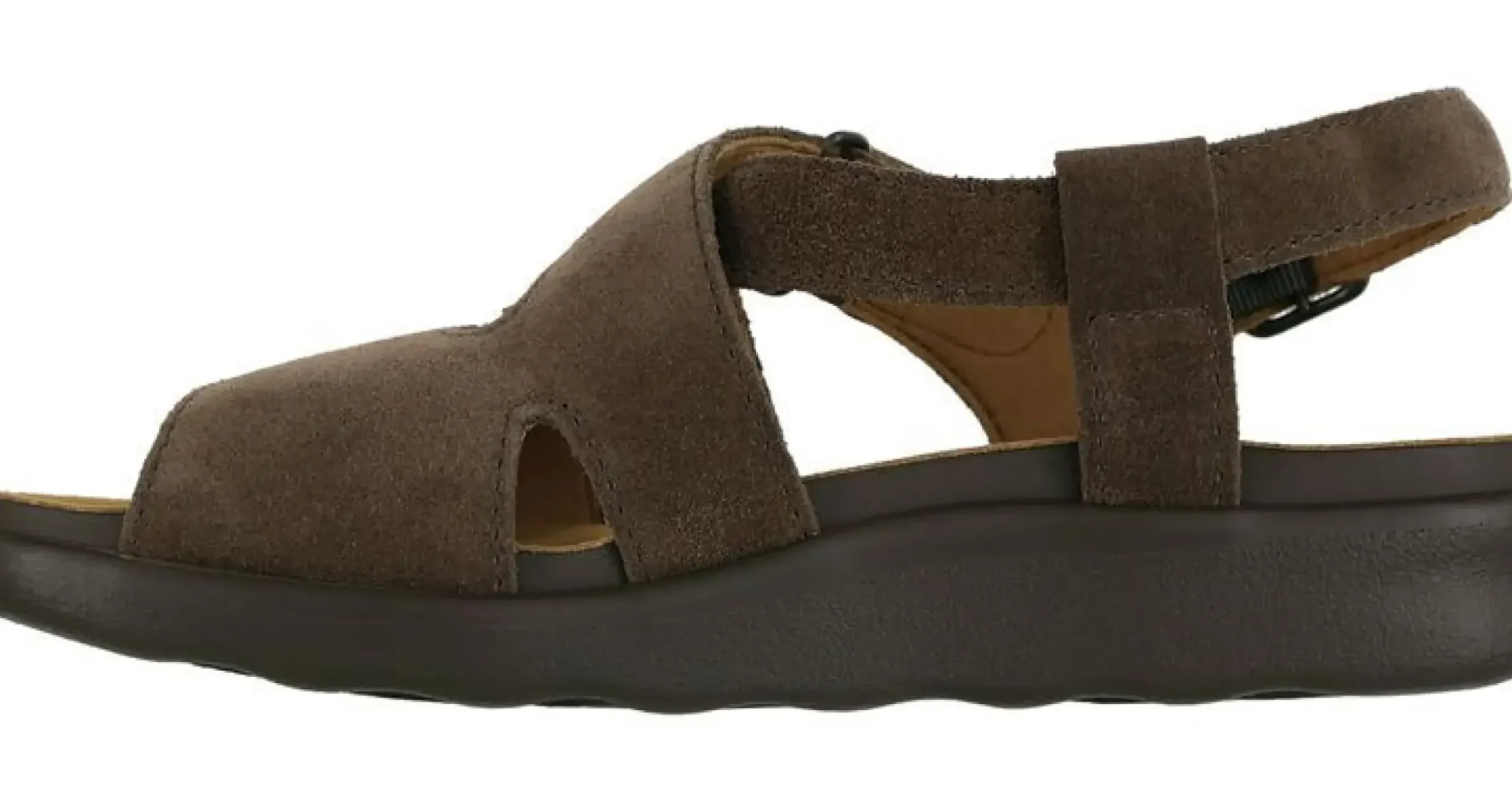 Online SAS Shoes Huggy Teddy Brown Cross Strap Sandal