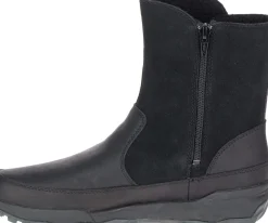 Clearance Merrell Icepack Guide Buckle Polar Black Waterproof Boot