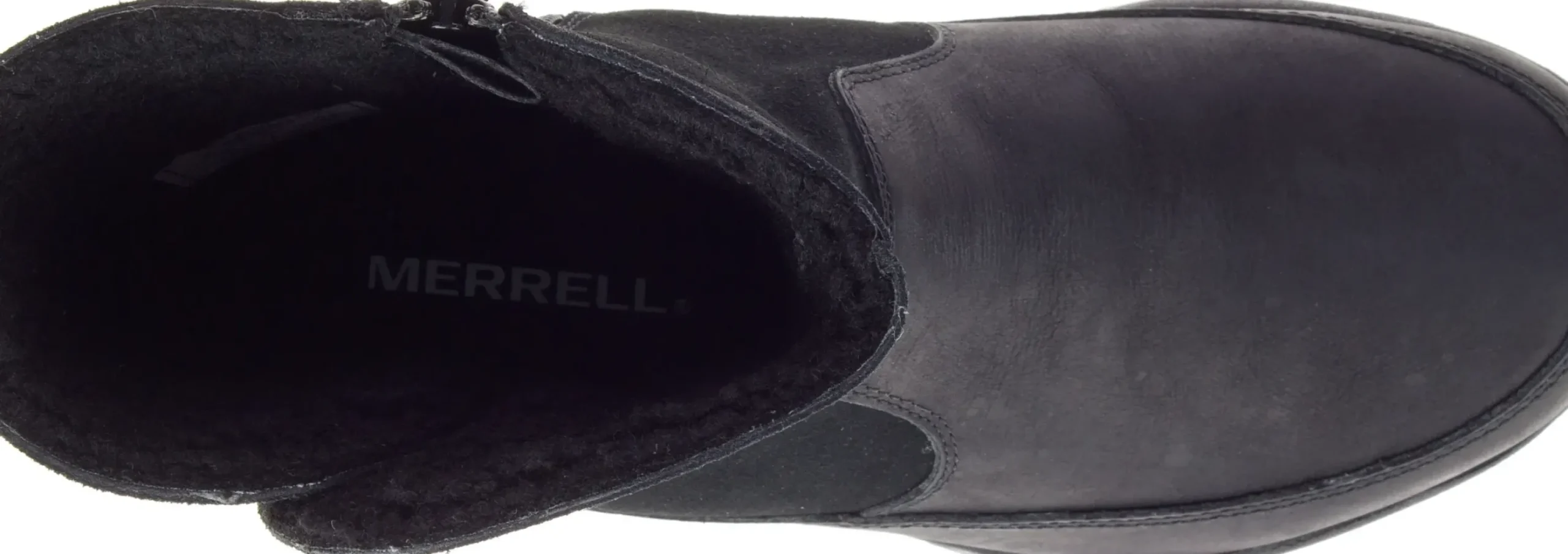 Clearance Merrell Icepack Guide Buckle Polar Black Waterproof Boot