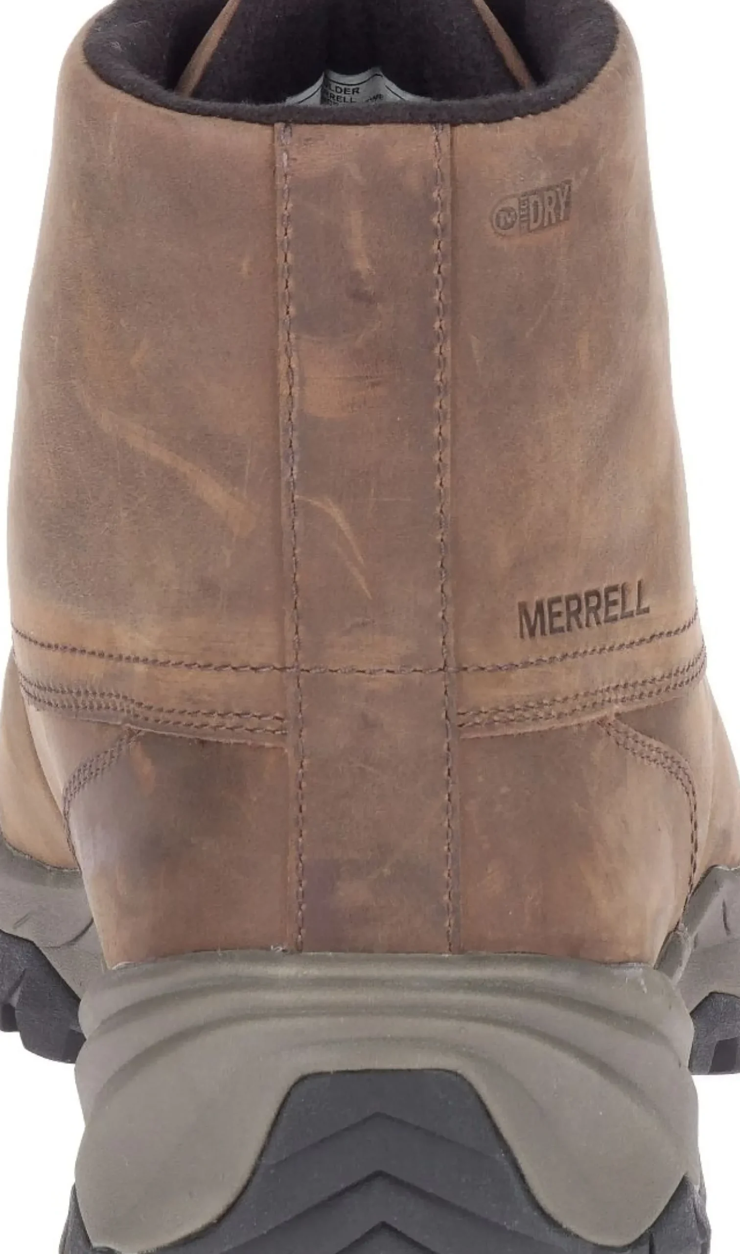 Clearance Merrell Icepack Guide Mid Lace-Up Polar Bracken Waterproof Winter Boot