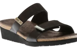Hot Naot Jacey Black Wide Width Slide Sandal