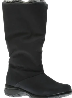 New Toe Warmers Janet Black Mid-Calf Winter Boot