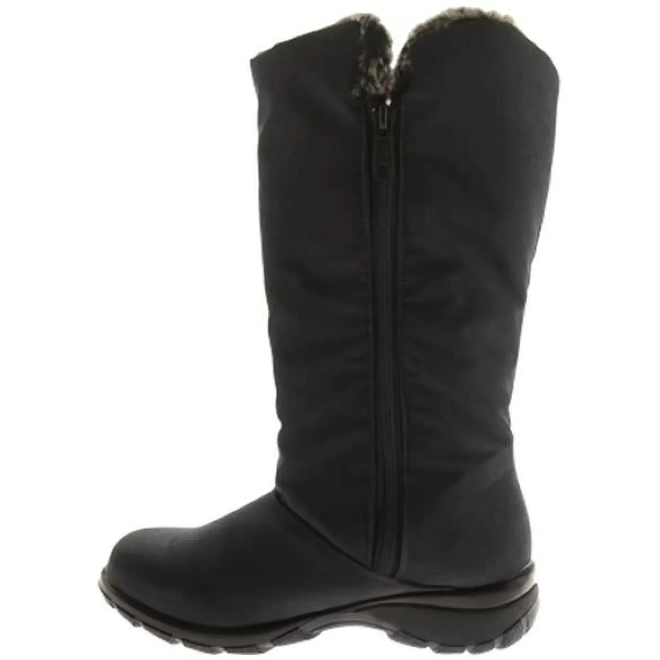 New Toe Warmers Janet Black Mid-Calf Winter Boot