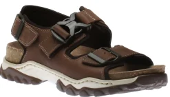 Best Josef Seibel Janosch 02 Mocca Brown Leather Slingback Sandal
